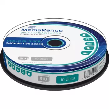 DVD+R DL MediaRange MR466 8,5 GB 10 unid.