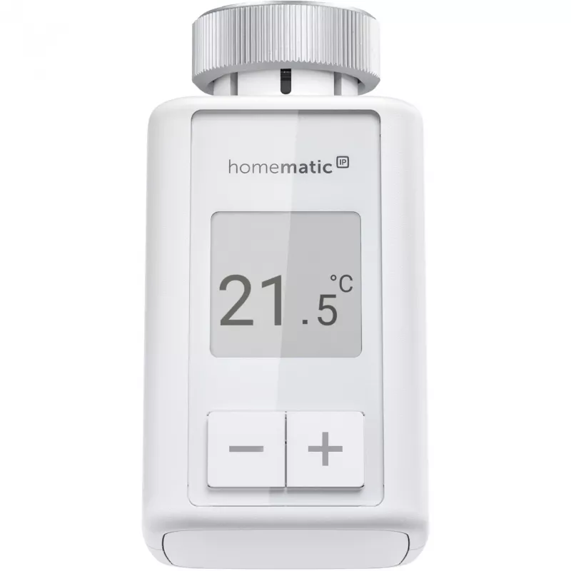 eQ-3 AG Homematic IP HmIP-eTRV-F, Termostato digital, Ambiente, RF, 869,4 MHz, Branco, M30 x 1,5