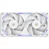 NZXT F280X RF-U28PN-W1 ventoinha de caixa RGB de 280 mm, 140 mm, 2400 rpm, 41 dB, branca
