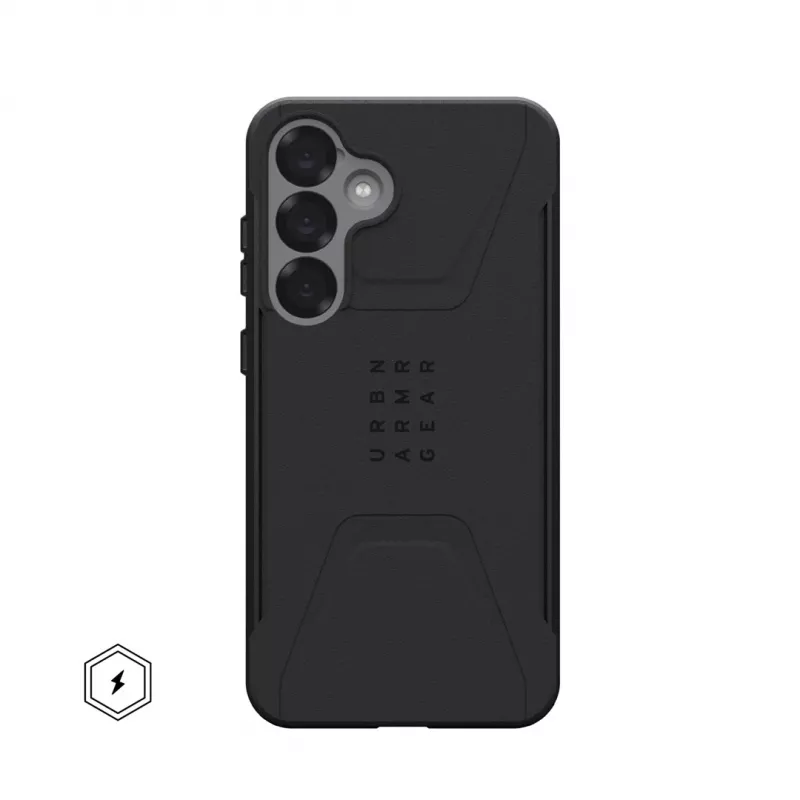 Capa para Samsung Galaxy S25+ 5G com íman (preta)