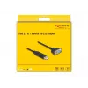 Adaptador USB 2.0 para série RS-232 DeLOCK 50 cm FTDI preto