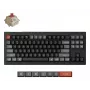 Teclado mecânico Keychron V3 Ultra 8K – QWERTY, Bluetooth e cabo, RGB, preto