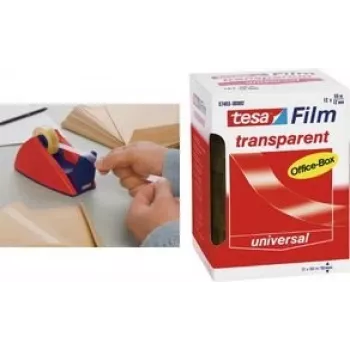 Fita adesiva TESA tesafilm 66 m polipropileno transparente