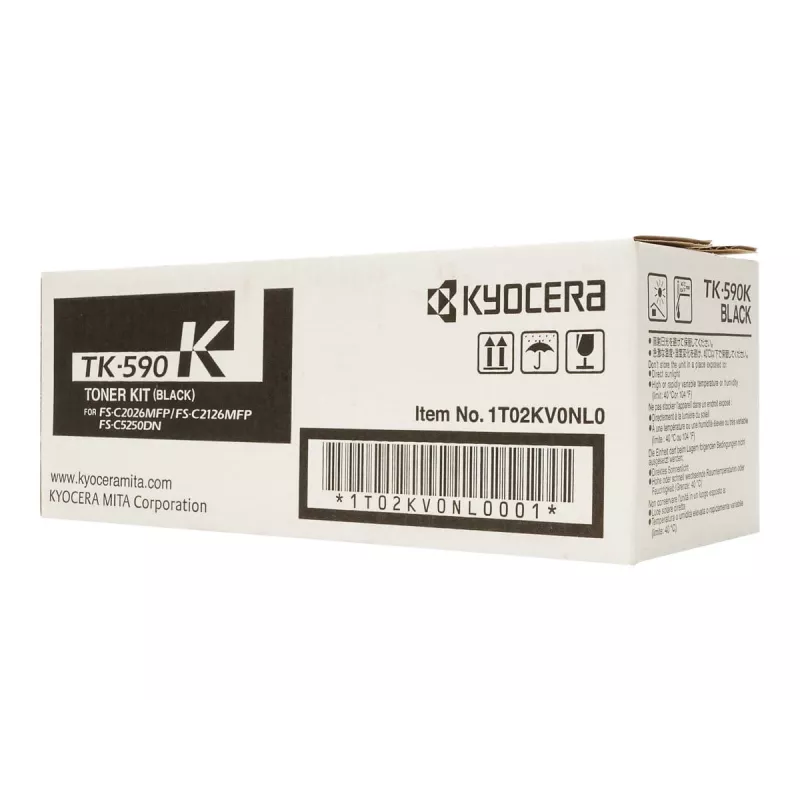 Cartucho de toner KYOCERA TK-590K 1 unid. original preto
