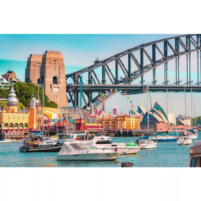 Puzzle Ravensburger Secret Sydney 3000 peças – panorama urbano 3000 peças