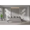 Aplique de parede LED Activejet AJE-HILTON preto NW
