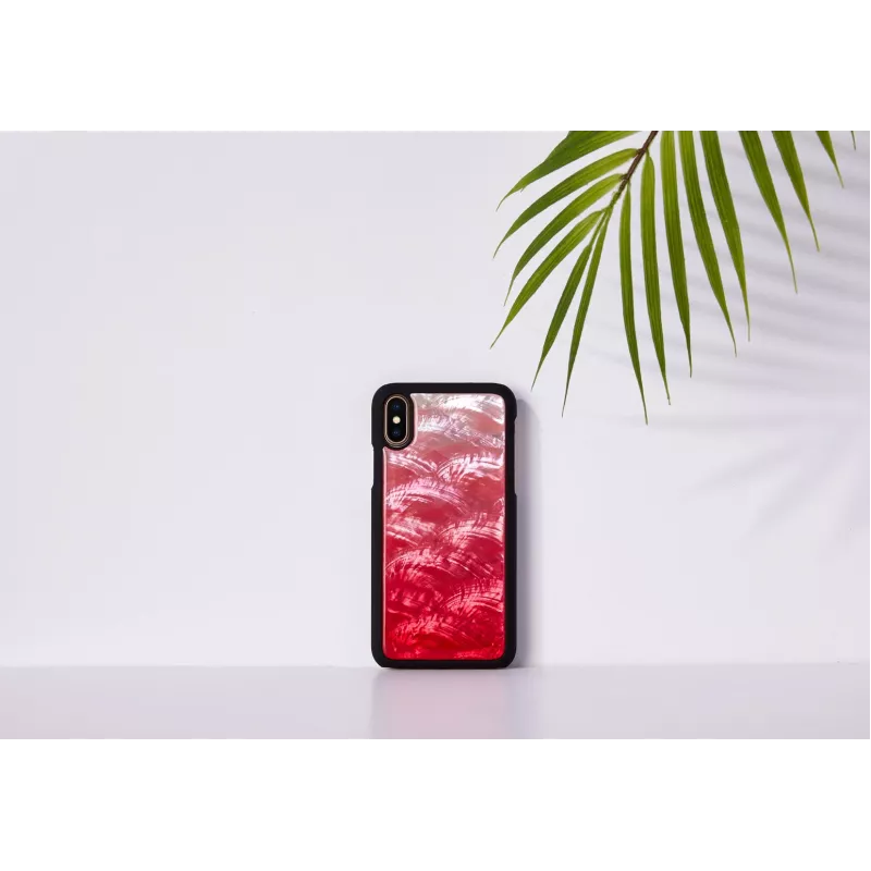 Capa para smartphone iKins para iPhone XS / XS S – pink lake e preto, capa de proteção