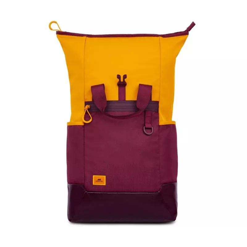 Rivacase Dijon 39,6 cm (15.6) mochila laranja, vermelho