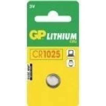 Pilha botão GP CR1025 ião-lítio 30 mAh para câmaras