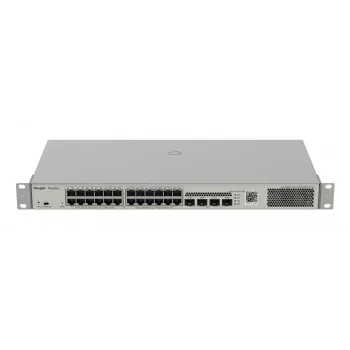 Ruijie Networks RG-NBS3100-24GT4SFP-P-V2 Switch de rede Gerido L2 Gigabit Ethernet (10/100/1000) Power over Ethernet (PoE) Metálico