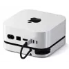 Dock para portátil/replicador de portas Satechi ST-GNMMES — hub USB 3.2 Gen 2 Type-C com fios, USB-A & SD, prateado