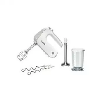 Batedeira manual Bosch MFQ4070 500 W prateado, branco