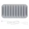 Estação de carregamento Manhattan, 10x portas: 3x USB-C (até 18W PD) e 7x USB-A (até 12W), 120W de saída total, branco/cinzento, garantia de três anos