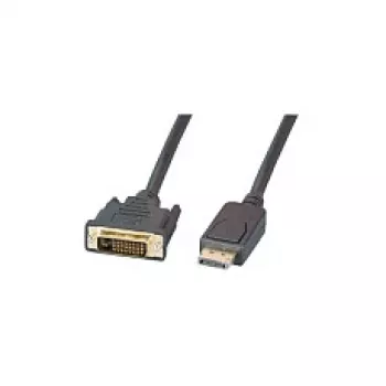 Cabo DisplayPort/DVI 24+1 EFB-Elektronik, M-M, 1 m, preto Fabricante: EFB Elektronik (K5564SW.1V2)