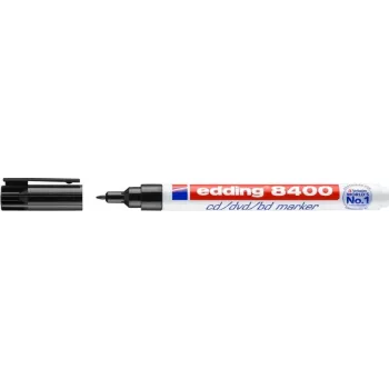 Marcador ponta bala Edding 8400 preto