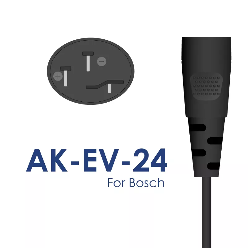Akyga AK-EV-24 Carregador 42V/2A 84W Bosch 1,2m