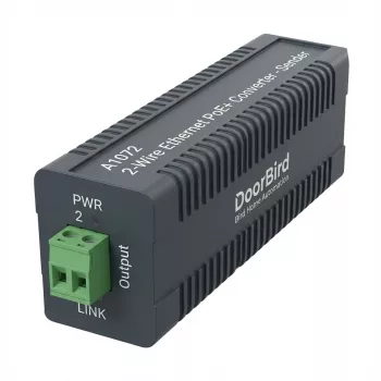 DoorBird A1072 conversor PoE 2 fios Ethernet