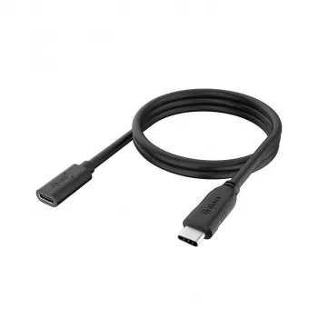 Cabo de extensão USB Akasa AK-CBUB70-12BK Type-C 10 Gbit/s, 1,2 m