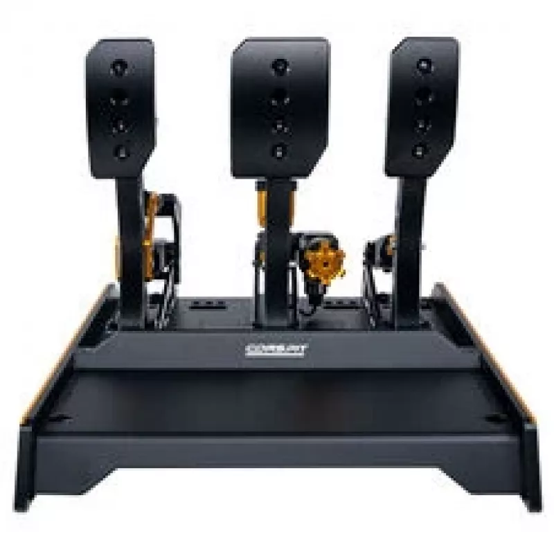 Conjunto de pedais CONSPIT CPP EVO 3 V2 com cilindro de travão hidráulico e embraiagem - preto