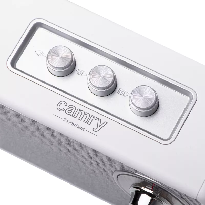 Camry altifalante com rádio | CR 1902 W | 5 W | Bluetooth | Branco | Ligação sem fios
