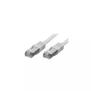 equip - cabo patch - RJ-45 (macho) para RJ-45 (macho) - 30,0m - SF/UTP - CAT 5e - moldado - cinzento (705830)