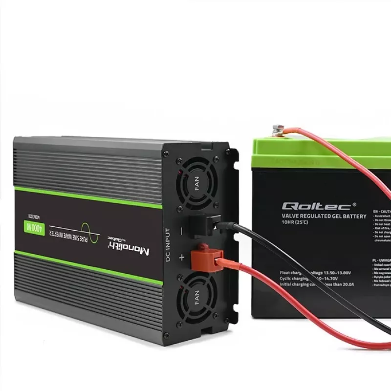 Qoltec Monolith Fonte de alimentação automóvel 4000 W Preto