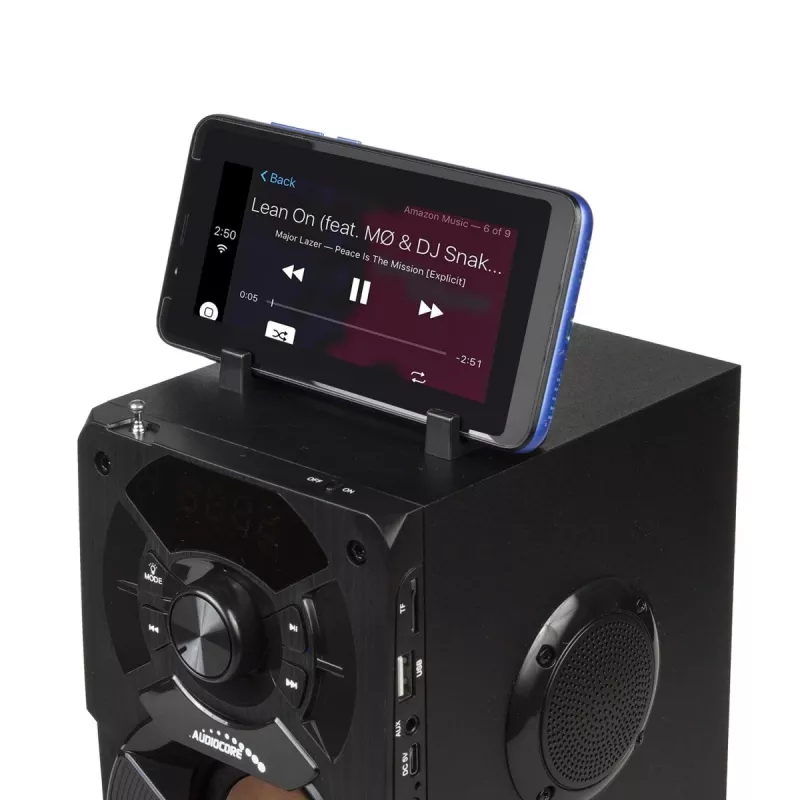 Altifalante Bluetooth Audiocore AC730, Preto