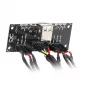 Cabo de alimentação interno Alphacool 25054 80 m ficha reta