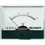 Voltcraft AM-60X46/15V/DC Medidor de painel AM-60X46/15V/DC 15 V galvanómetro de bobina móvel (AM-60X46/15V/DC)