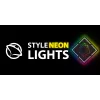 Placa LED Neon MANTA MASNL132RGB Style Neon Lights GAMER ZONE, decoração de parede com iluminação RGB