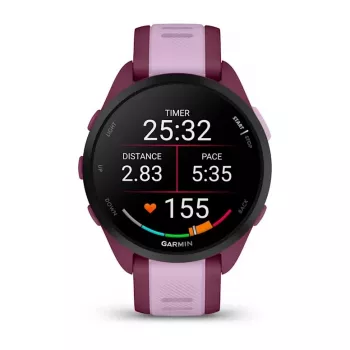 Smartwatch GARMIN Forerunner 165 Music, 43 mm caixa de polímero, 1,2