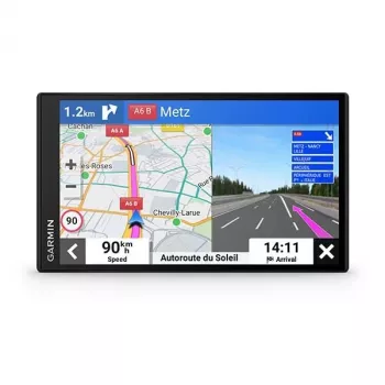 Navegador Garmin DriveSmart 76 fixo 17,8 cm (7) TFT ecrã tátil 239,6 g preto (EU MT-D)