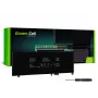 Bateria Green Cell DE102V3 para DELL Latitude E5250 E5450 E5550, 7,6 V 6200 mAh LiPo, preto