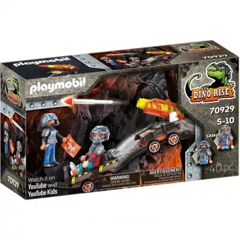 Conjunto de brinquedo de ação/aventura Playmobil Dinos 70929 multicolor idade 5-10