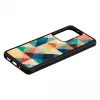 Capa de proteção iKins para Samsung Galaxy S20 Ultra, Mosaico preto