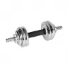 REBEL ACTIVE halteres ajustáveis em mala 15 kg com barra de halteres