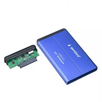 Gembird EE2-U3S-2-B caixa para disco rígido caixa HDD azul 2.5 (EE2-U3S-2-B)