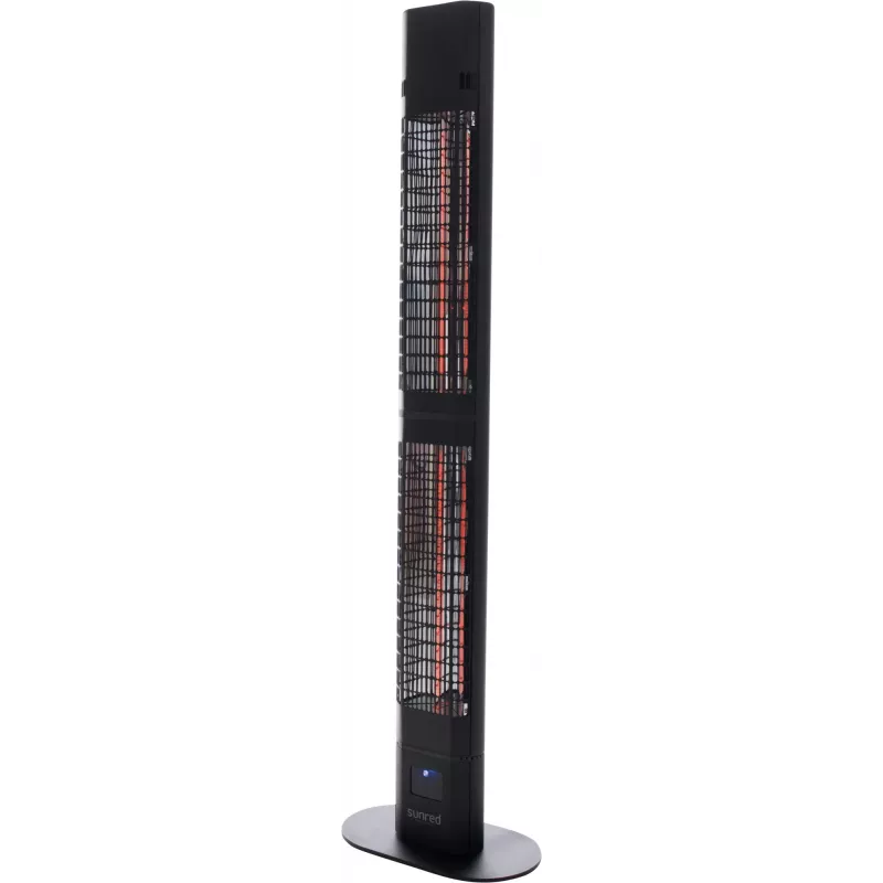 SUNRED | Aquecedor | RD-DARK-3000L, Valencia Dark Lounge | Infravermelhos | 3000 W | Preto | IP55