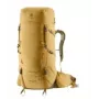 Mochila DEUTER Aircontact Core 60+10 – 60 L (expansível +10 L), 2,1 kg, unissexo, amarela