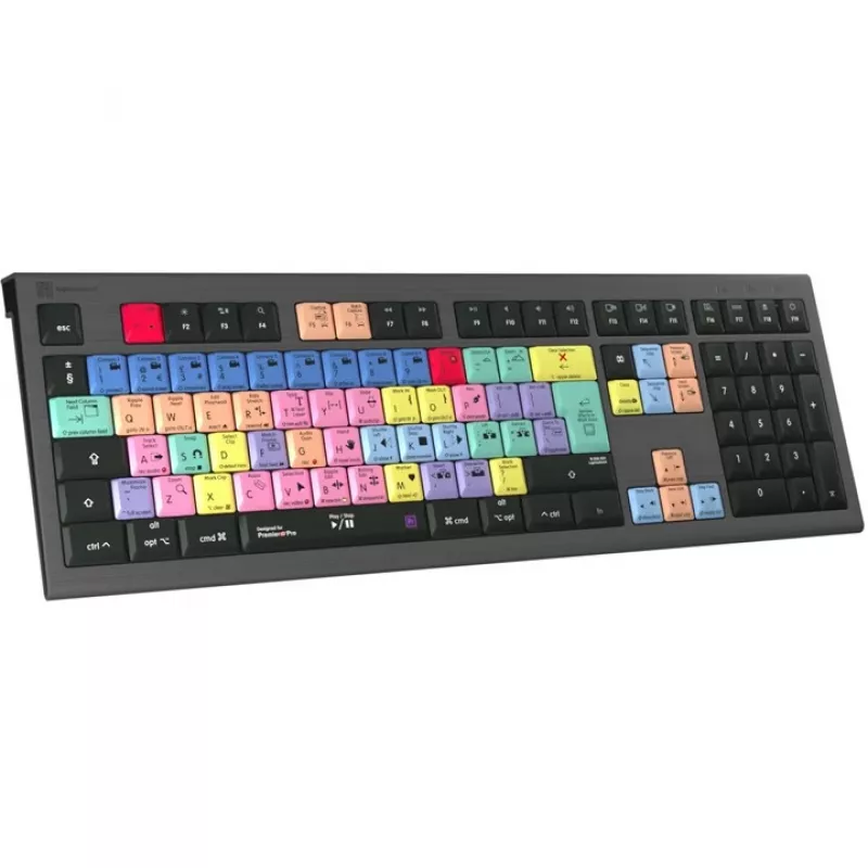 Logickeyboard LKB-PPROCC-A2M-UK Teclado USB QWERTY inglês preto (LKB-PPROCC-A2M-UK)
