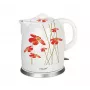 Chaleira Feel-Maestro MR-066-RED FLOWERS 1,5 L 1200 W vermelha, branca