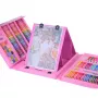 Conjunto de arte Extralink 208 peças — conjunto de pintura com pincéis, tintas, canetas