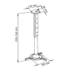 Suporte de teto ART P-102