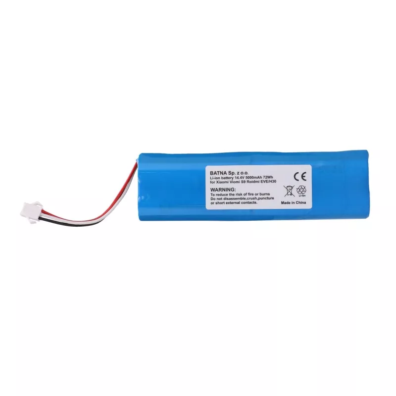 Bateria, Roidmi Eve/H30 H18650CH-4S2P 5000mAh 14,4V 72Wh