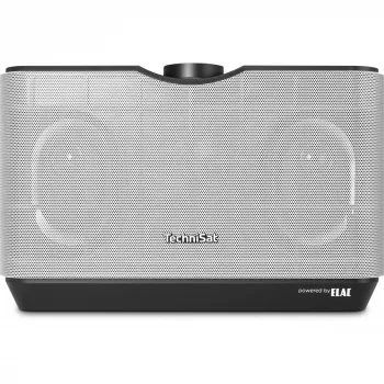 Micro-sistema de áudio doméstico TechniSat AudioMaster MR2 preto, prateado