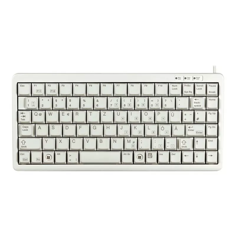 Teclado universal CHERRY G84-4100 USB QWERTZ alemão cinzento