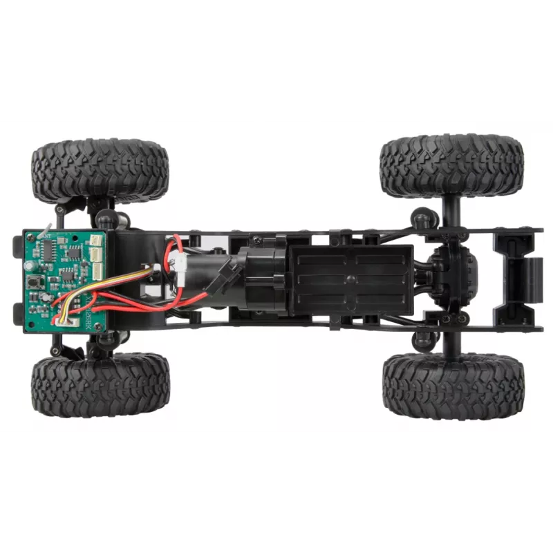 RC crawler Amewi AMXRock 4WD 1:16 RTR, verde