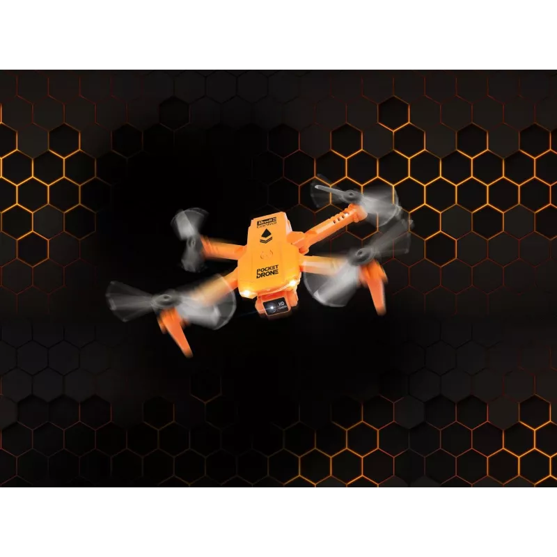 Quadricóptero RC REVELL Pocket Drone 23810 — 2,4 GHz, controlo remoto de 4 canais