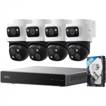 Eufy sistema de segurança NVR S4 Max, 8 canais, 1x 2 TB