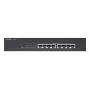 Lancom GS-1208P, não gerido, Gigabit Ethernet (10/100/1000), Power over Ethernet (PoE), instalação em rack, 1U